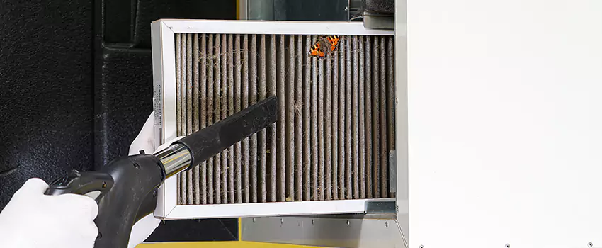 Clogged Air Duct Cleaning Process in Ham Lake, MN