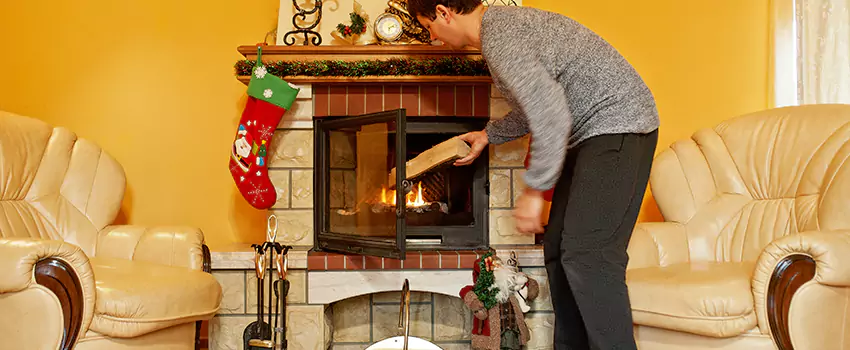 Gas to Wood-Burning Fireplace Conversion Services in Ham Lake, Minnesota