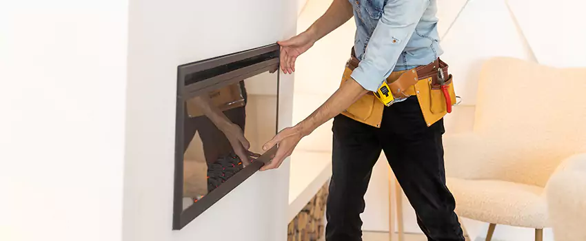 Metal Fireplace Installation in Ham Lake, Minnesota
