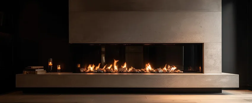Gas Fireplace Ember Bed Design Services in Ham Lake, Minnesota