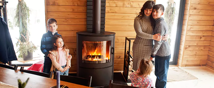 Morso Cast Iron Fireplace Insert Installation in Ham Lake, Minnesota