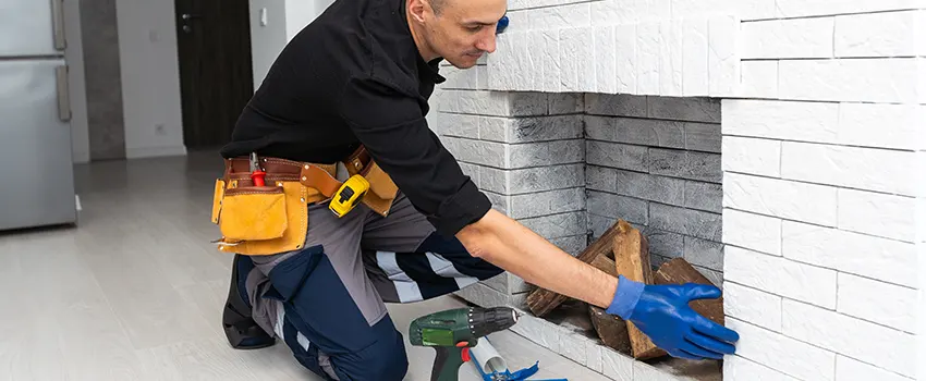 Fireplace Damaged Damper Frame Repair Services in Ham Lake, Minnesota