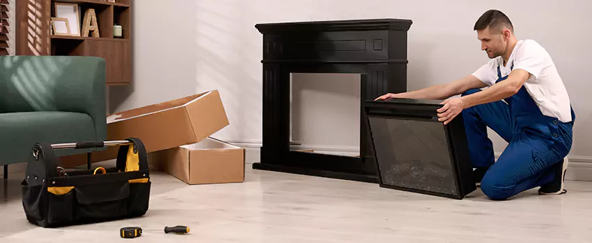 Old Rusted Metal Fireplace Repair And Replacement in Ham Lake, MN